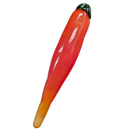 Glass Pepper Figurine