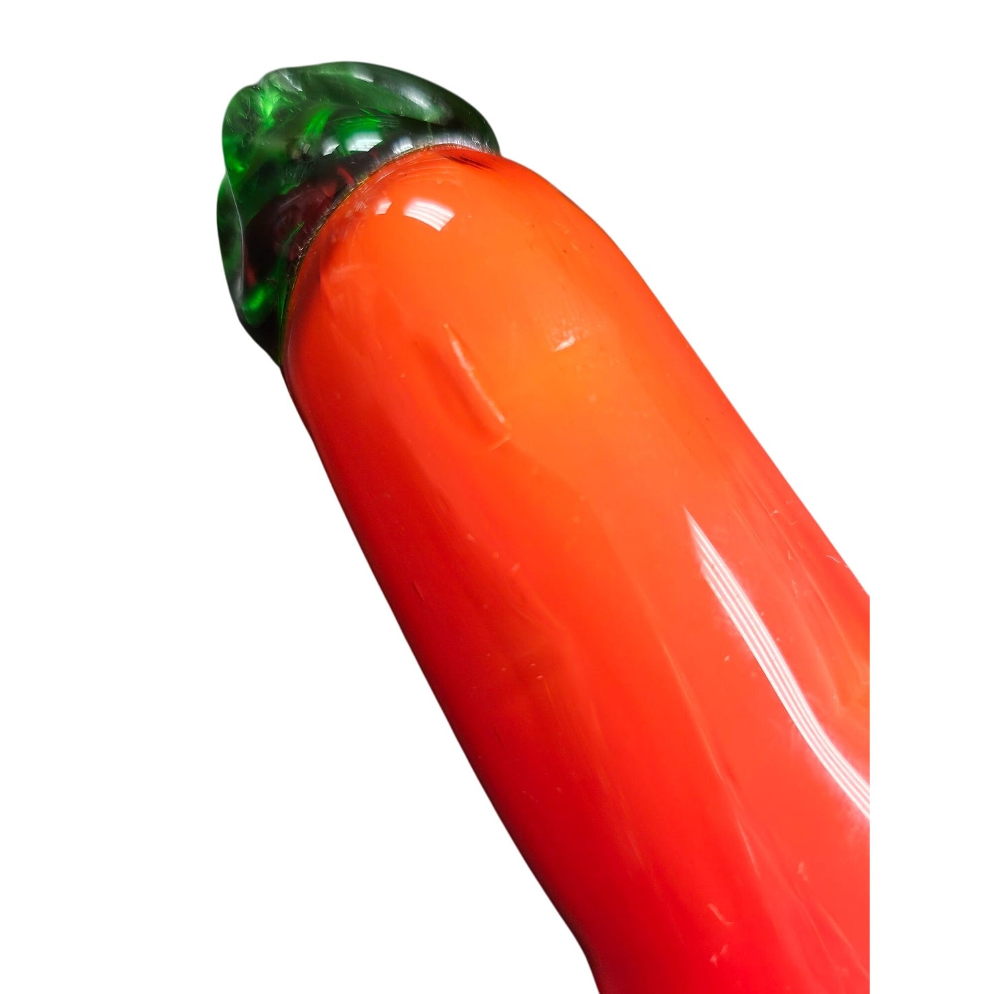 Glass Pepper Figurine