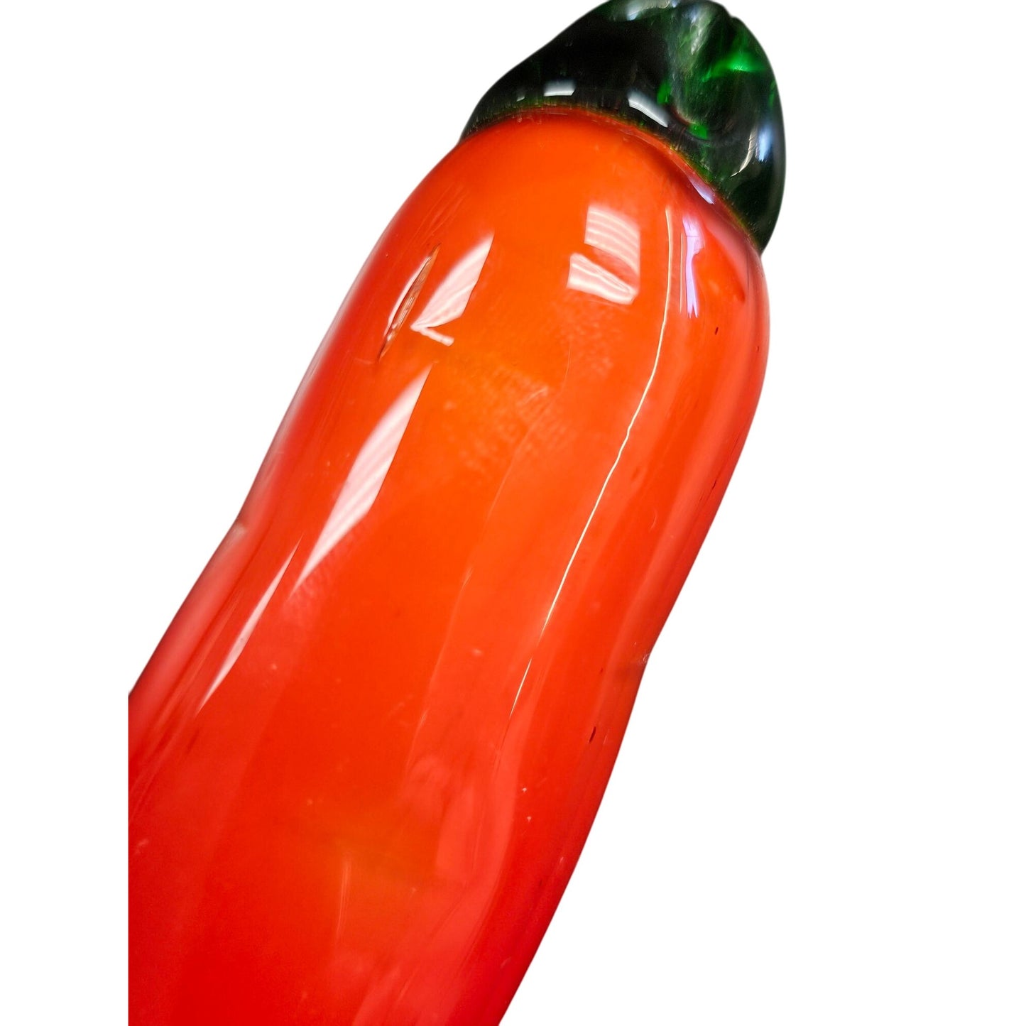 Glass Pepper Figurine