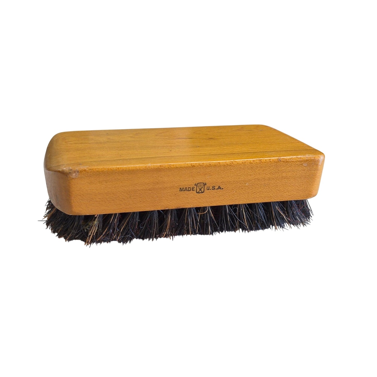 Vintage Wooden Shoe Brush
