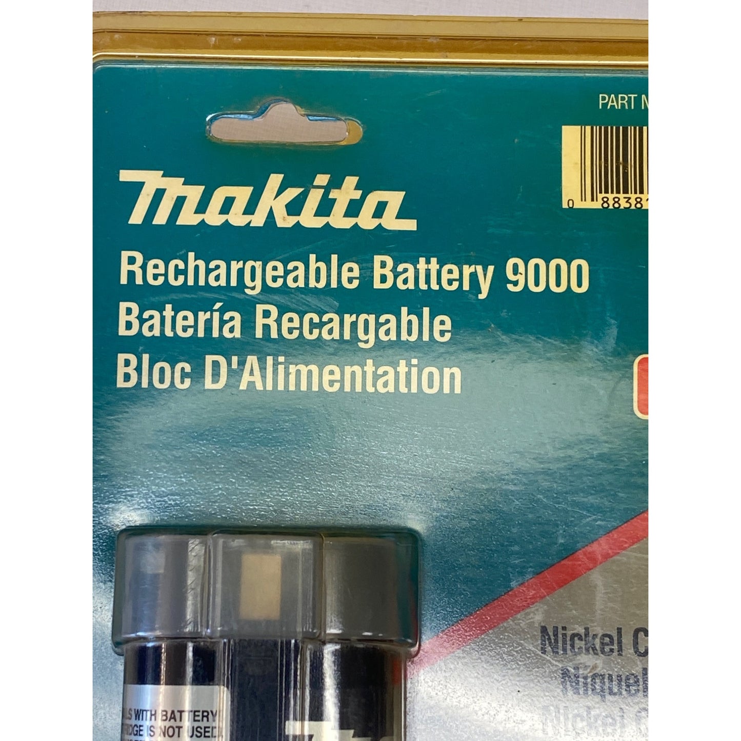 Makita Rechargeable Battery 9000 Ni-Cd 9.6VDC For Cordless Tools