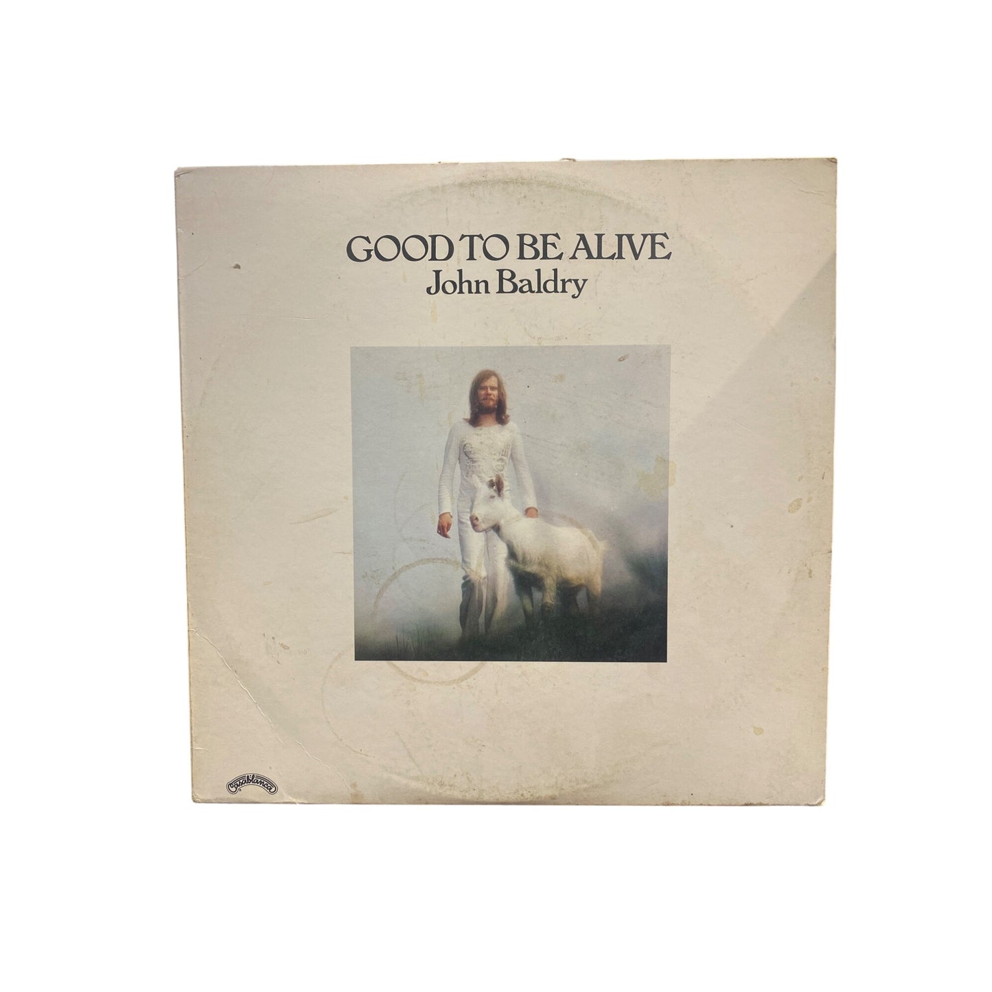 Good To Be Alive John Baldry Vinyl LP Record Casablanca
