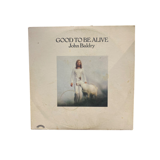 Good To Be Alive John Baldry Vinyl LP Record Casablanca
