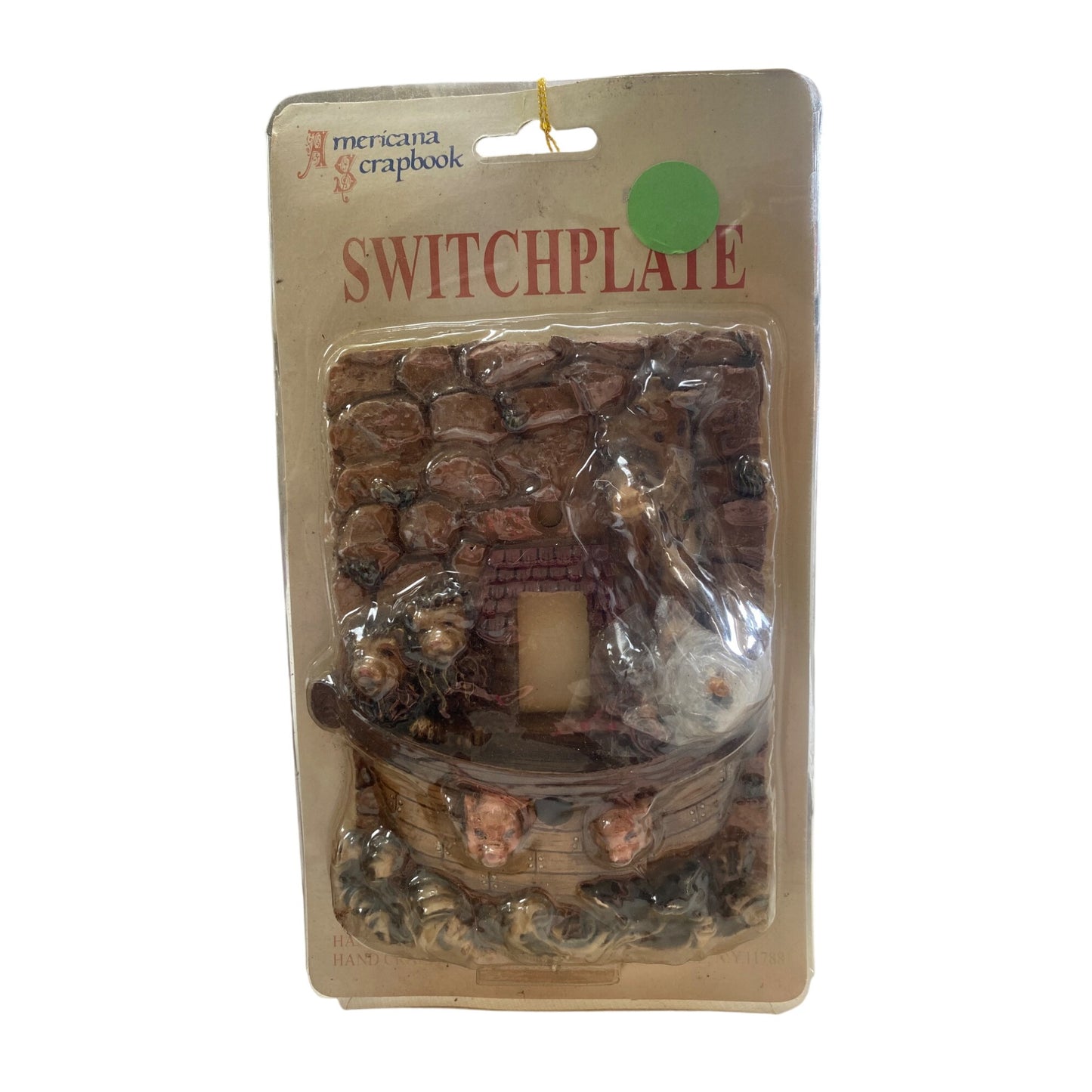 Americana Scrapbook Noah's Ark Switchplate