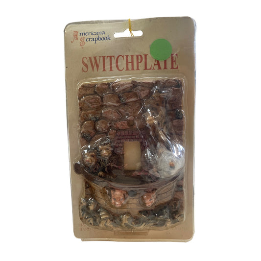 Americana Scrapbook Noah's Ark Switchplate