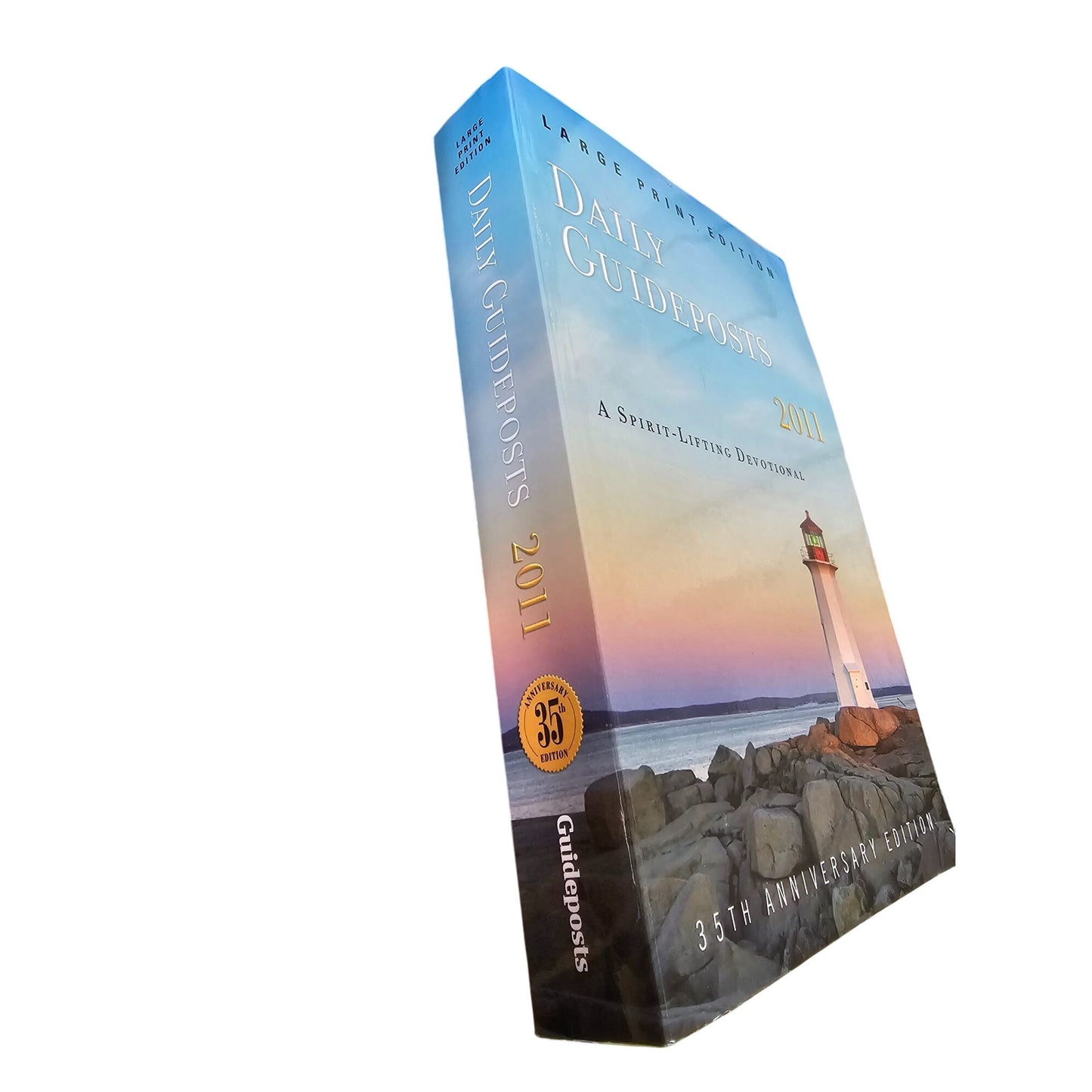 Daily Guideposts 2011 Large Print Edition 35th Anniversary Devotional Book