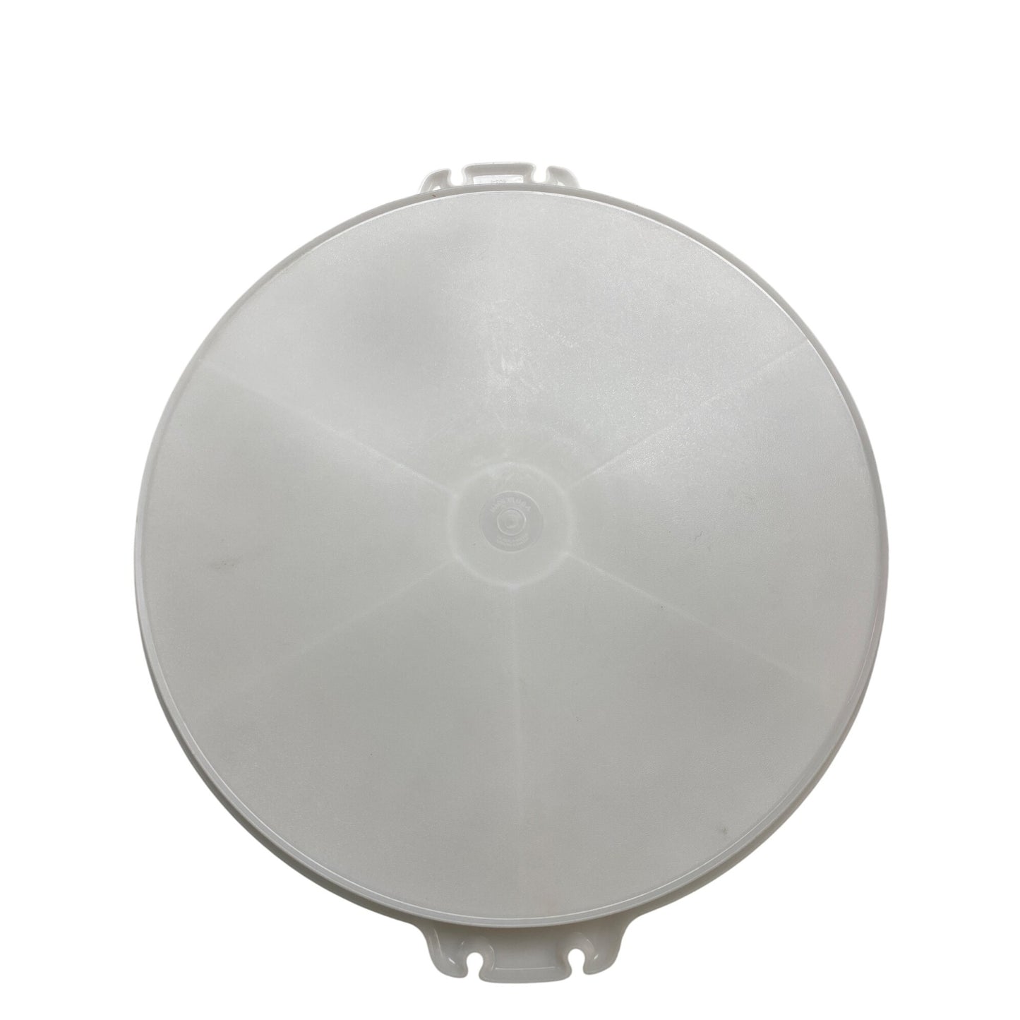 Tupperware Round Serving Center Set With Lid & Dividers