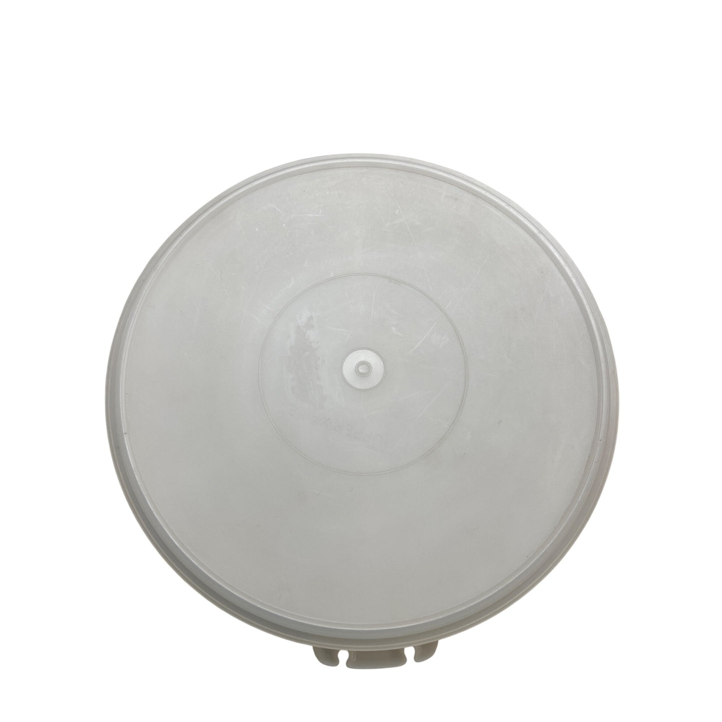 Tupperware Round Serving Center Set With Lid & Dividers