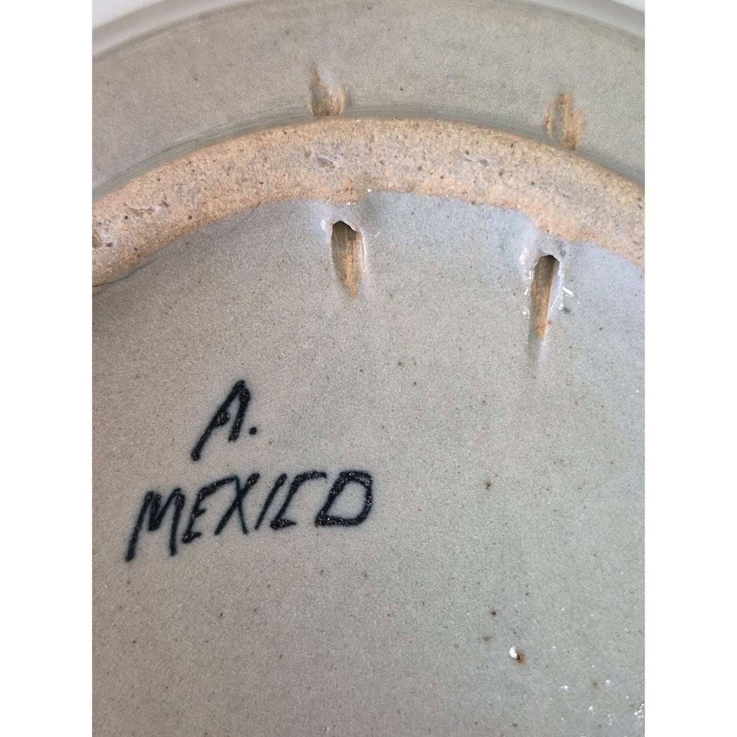 Mexican Pottery Cactus Plates - 2