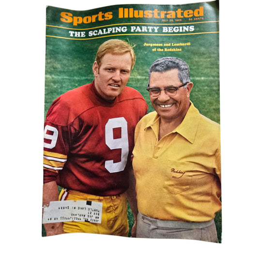 Vintage 1969 Sports Illustrated Magazine Collector's Edition July 28 Issue