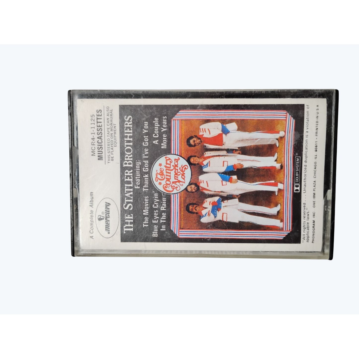 Vintage Country Music Cassette Tape Bundle - Trisha Yearwood Eddie Rabbitt & The Statler Brothers & EDDIE Rabit