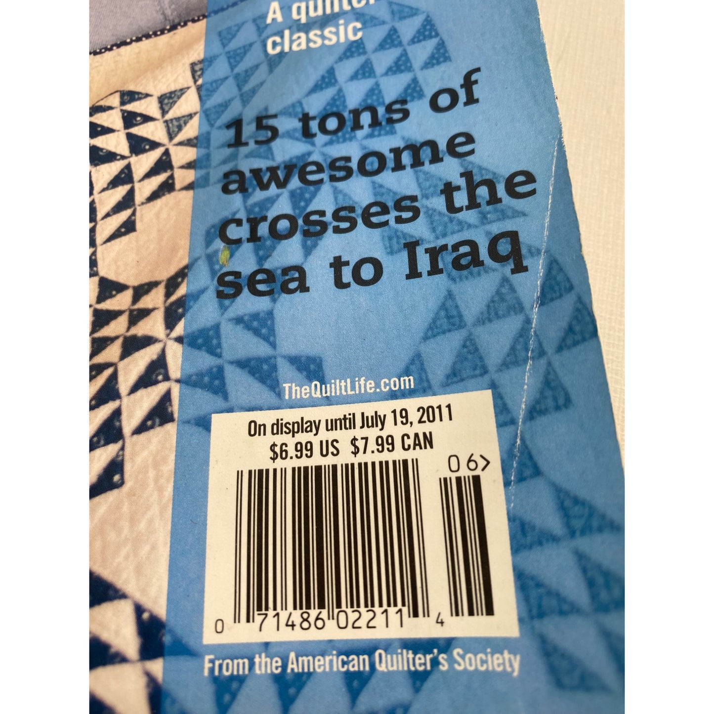 The Quilt Life Magazine June 2011 Edition