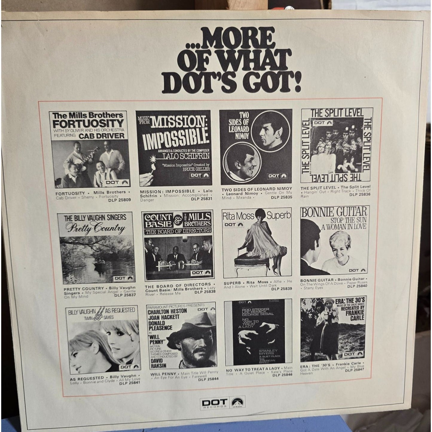 Paul Simon Interpreted The Sound Symposium Vinyl Album LP DLP 25807 DOT Records 1969