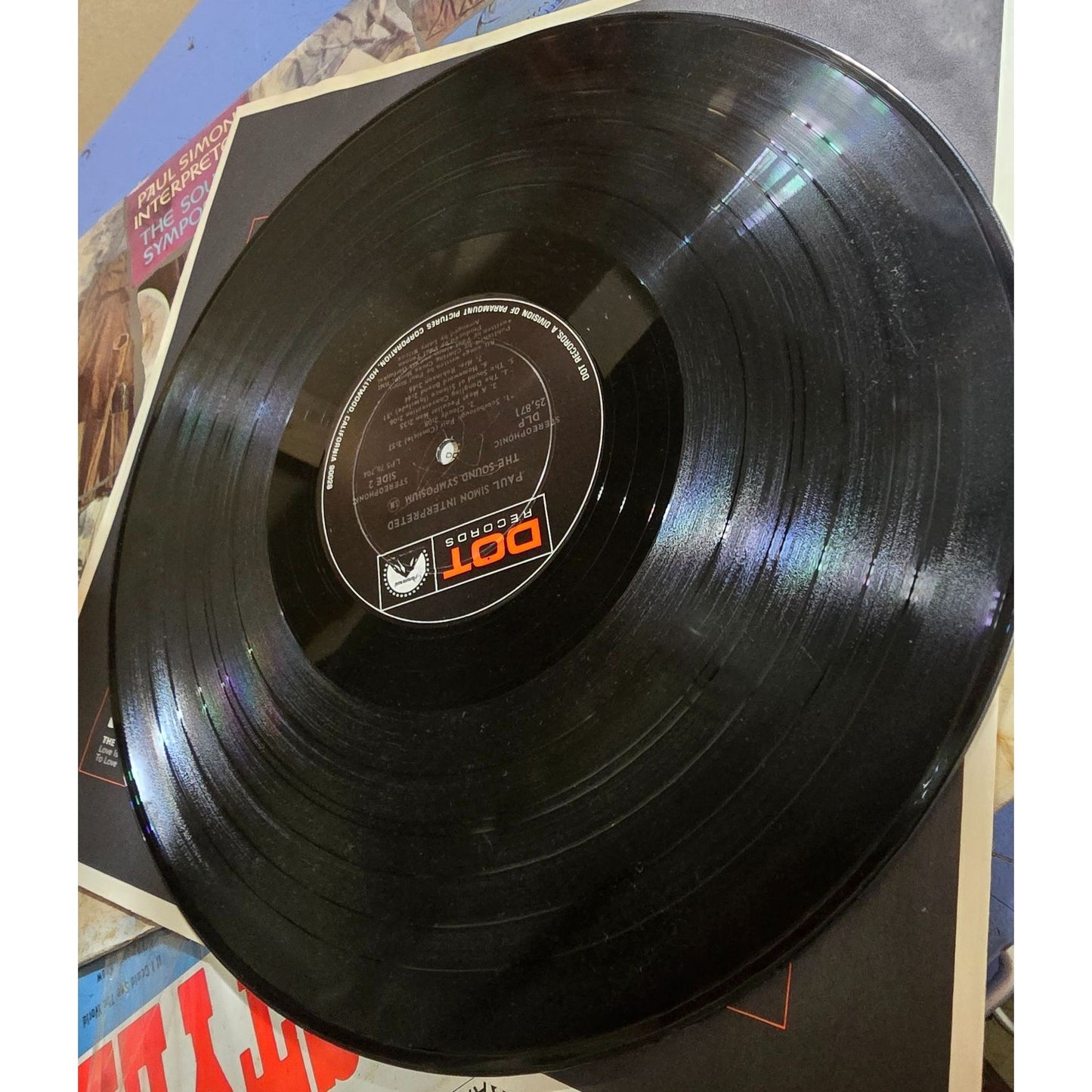 Paul Simon Interpreted The Sound Symposium Vinyl Album LP DLP 25807 DOT Records 1969