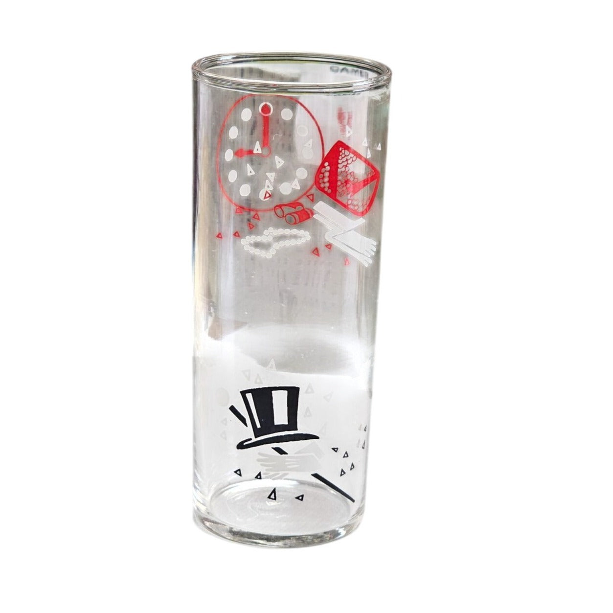 Glass Clock & Top Hat