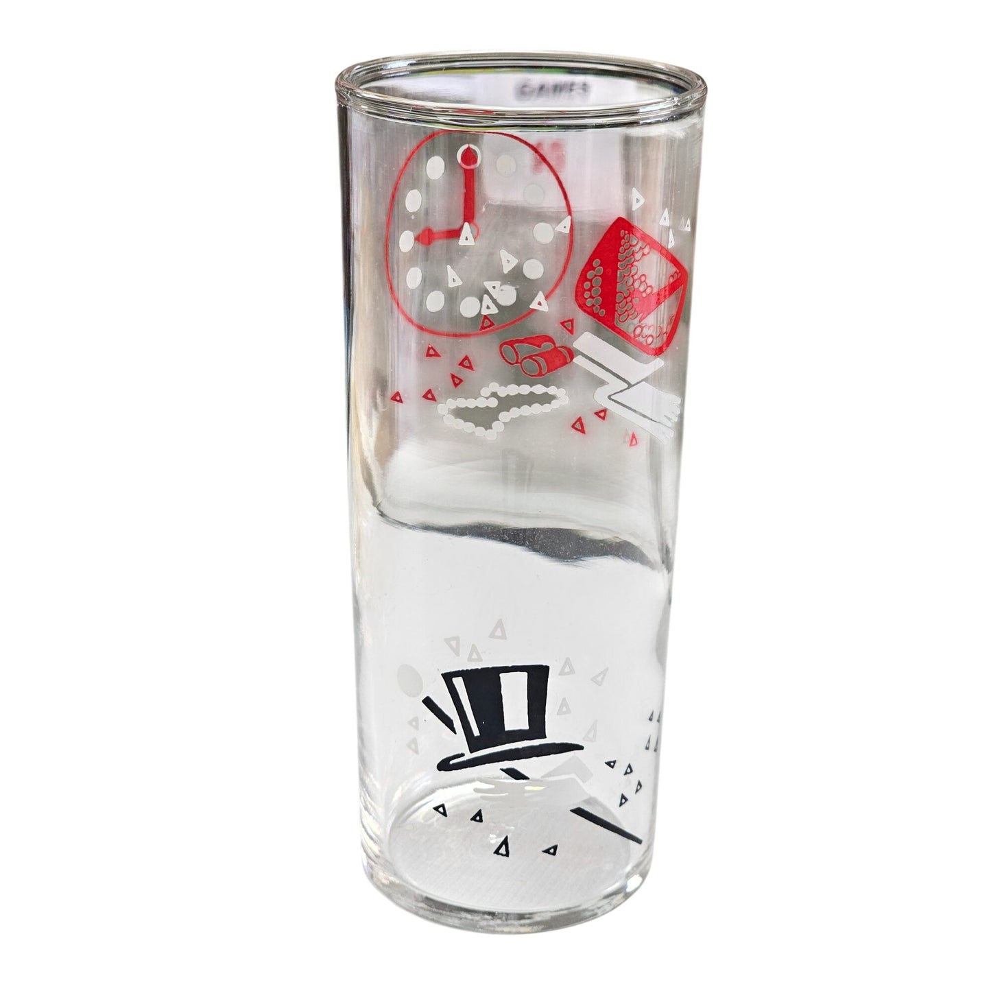 Glass Clock & Top Hat