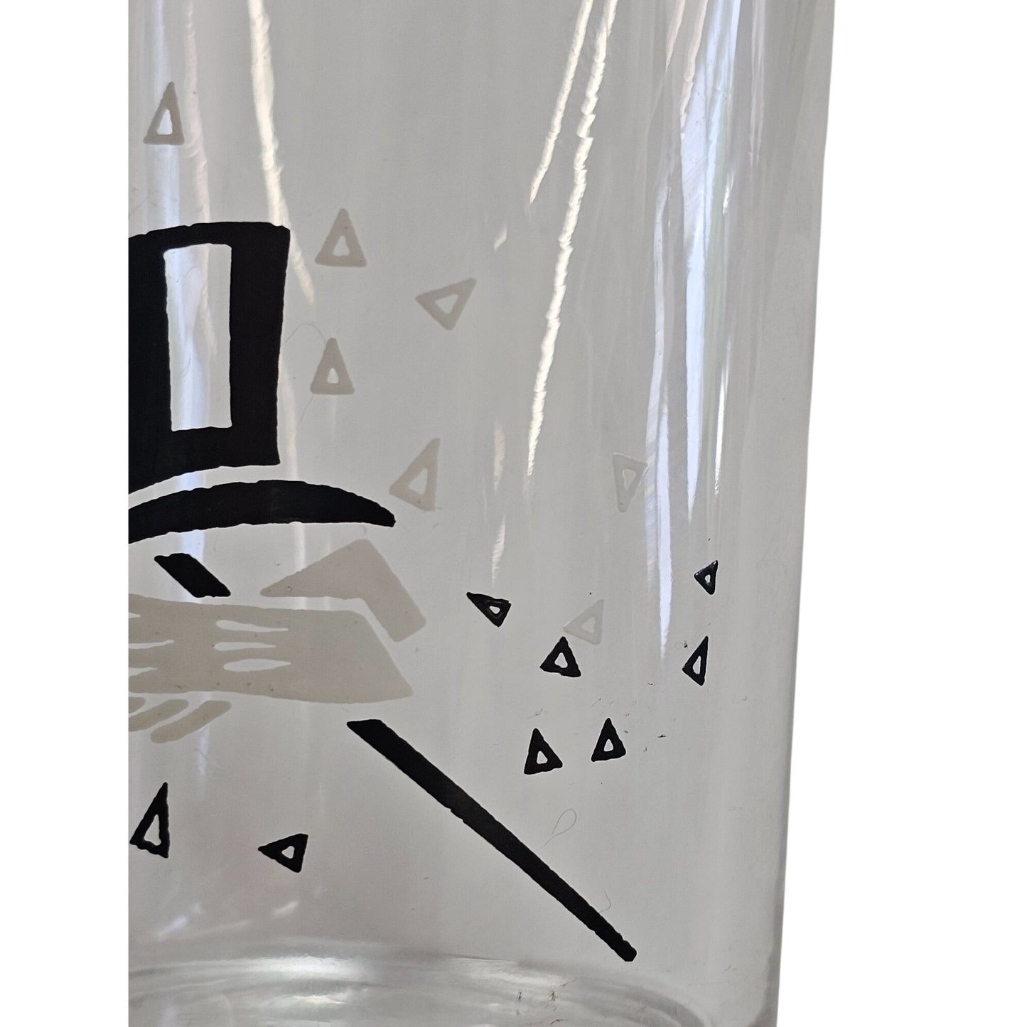 Glass Clock & Top Hat