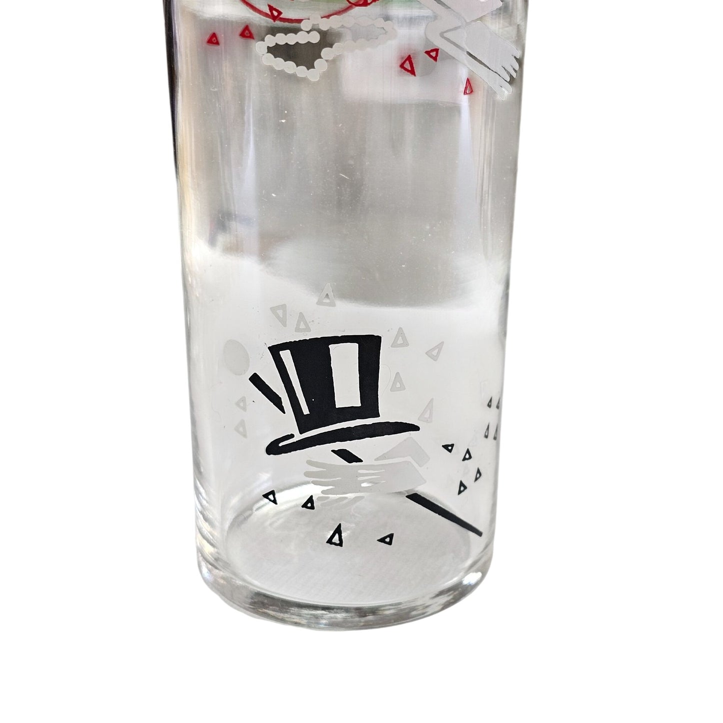 Glass Clock & Top Hat