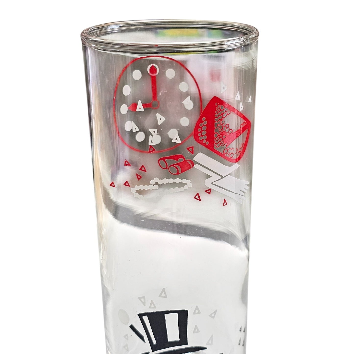 Glass Clock & Top Hat