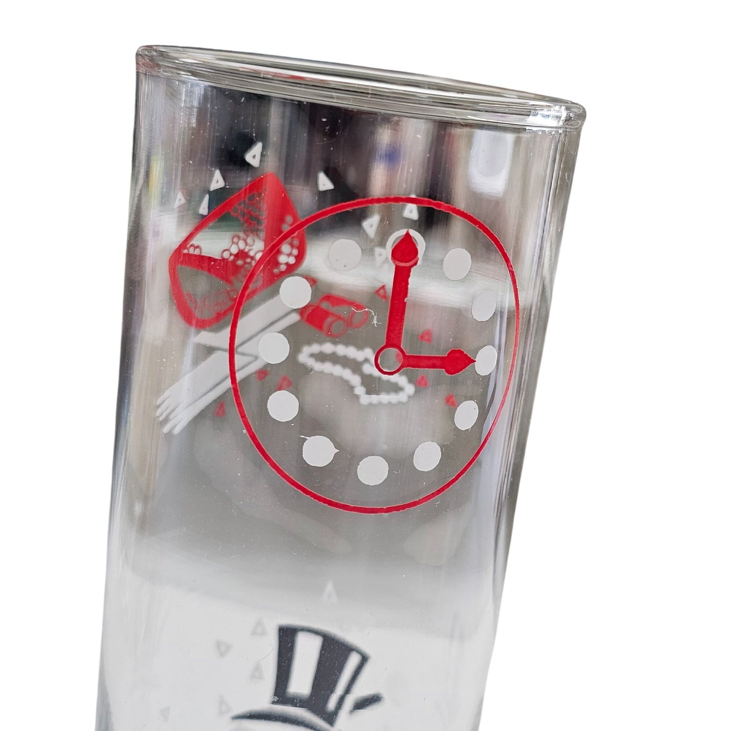 Glass Clock & Top Hat