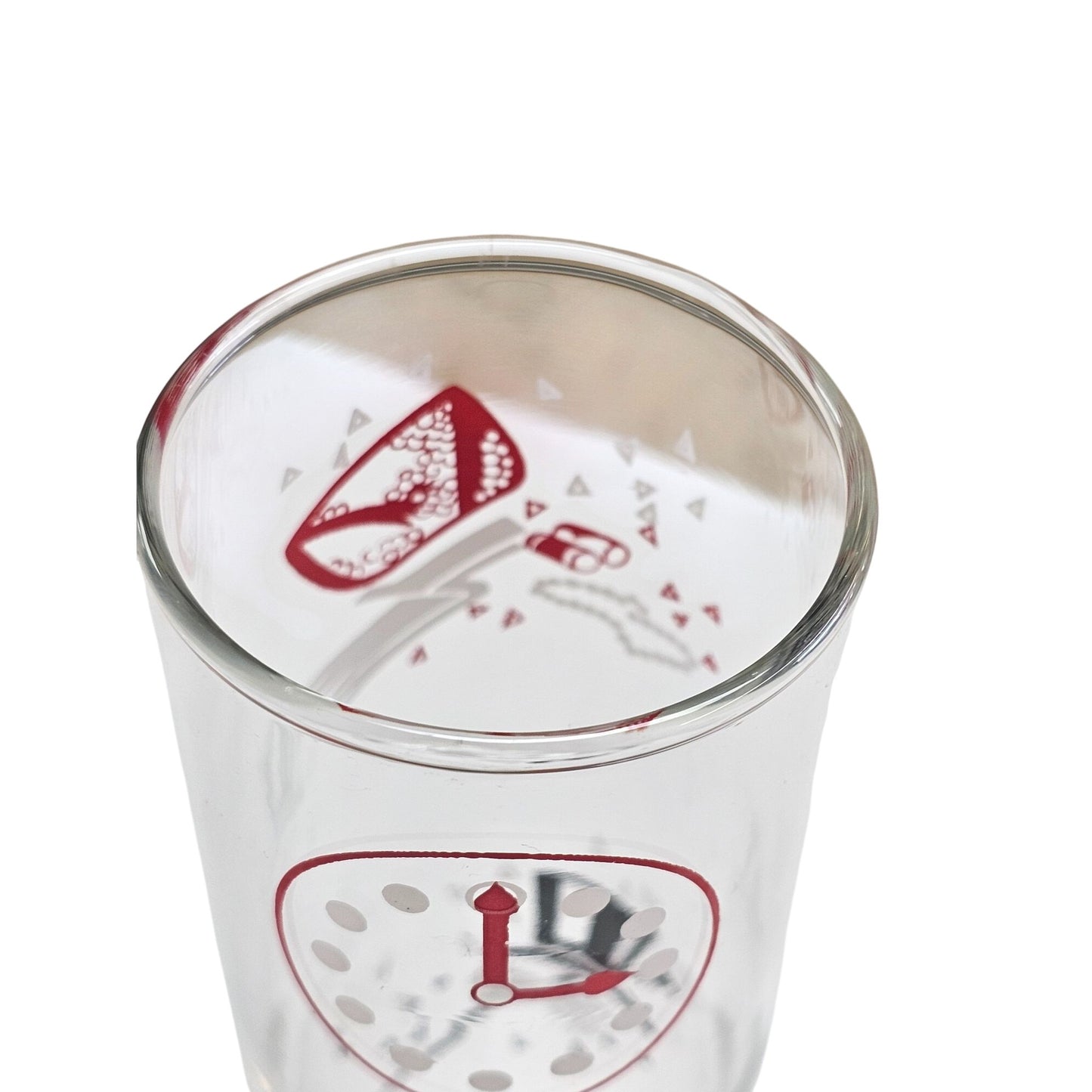 Glass Clock & Top Hat