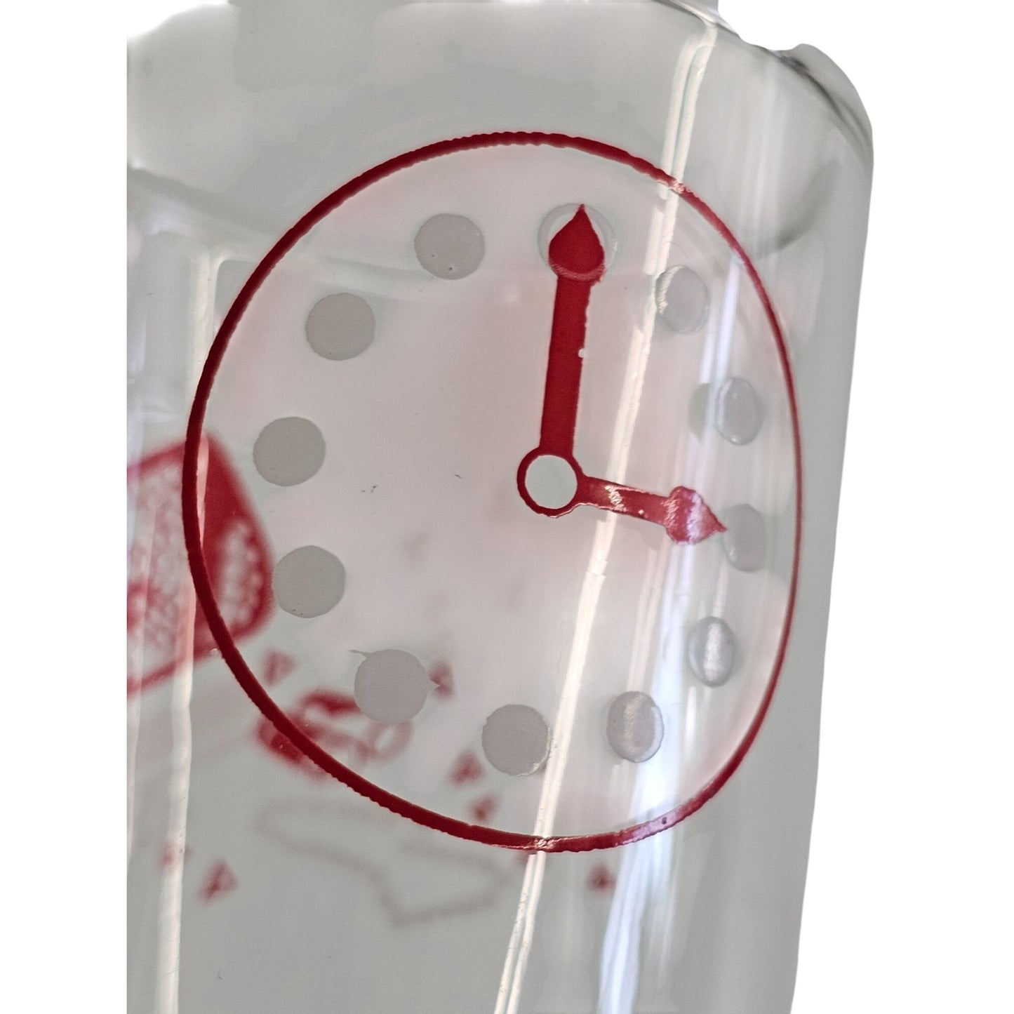 Glass Clock & Top Hat