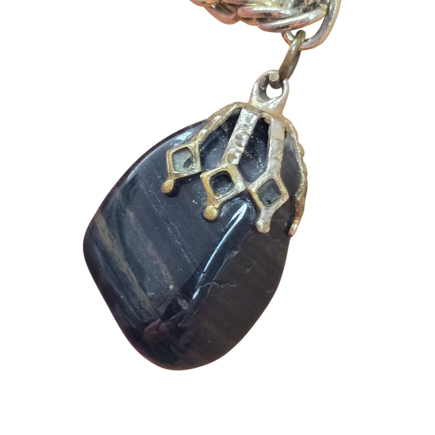 Handmade Agate Pendant Necklace