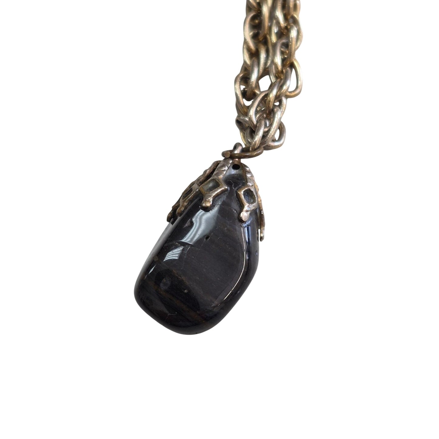 Handmade Agate Pendant Necklace