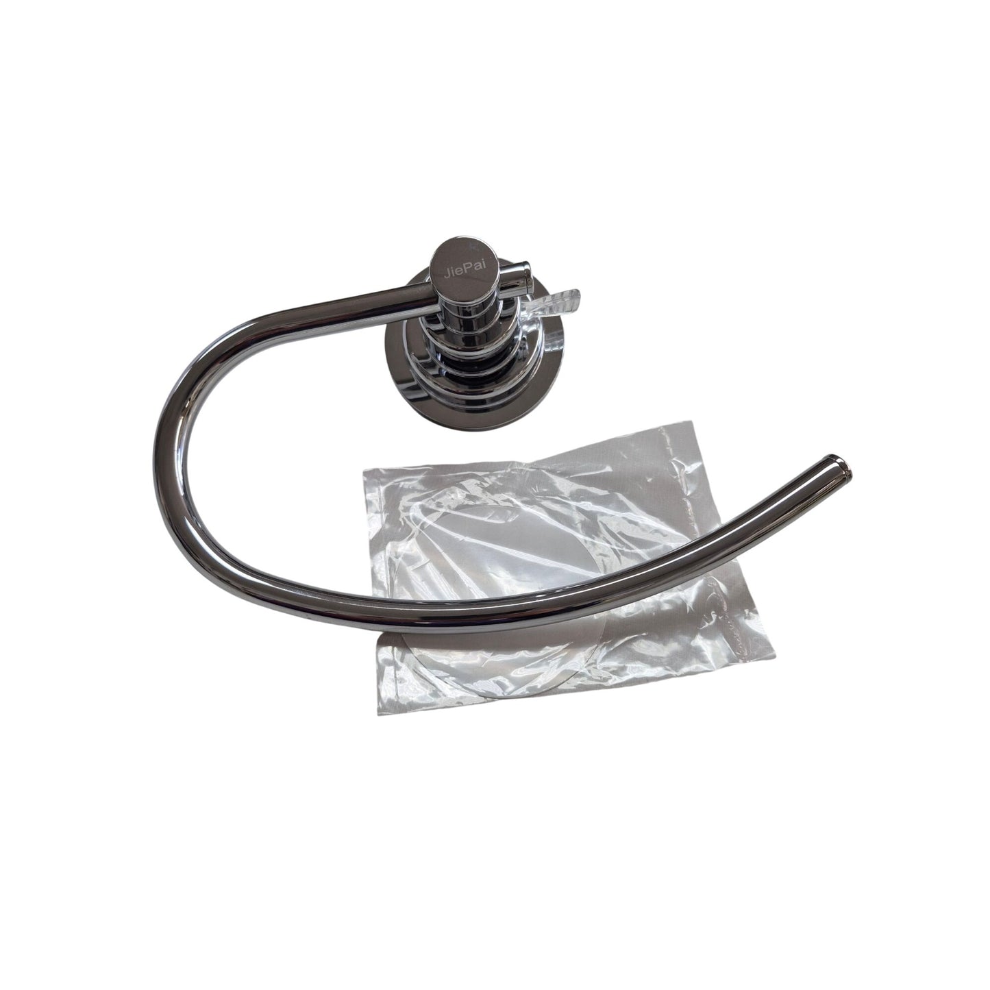 Jiepai Chrome-Plated Towel Ring Holder For Bathroom/Kitchen
