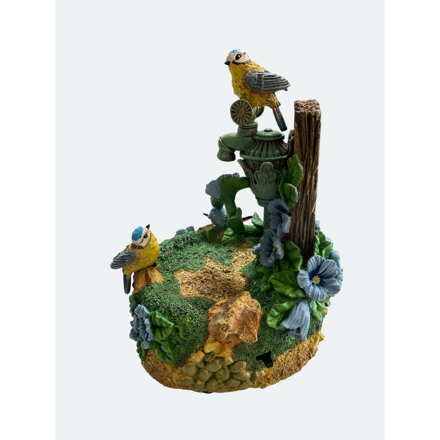 Bluebird & Butterfly- Water Fountain-