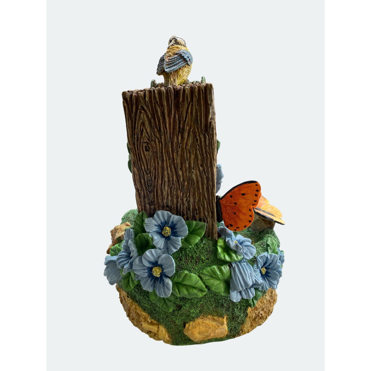 Bluebird & Butterfly- Water Fountain-