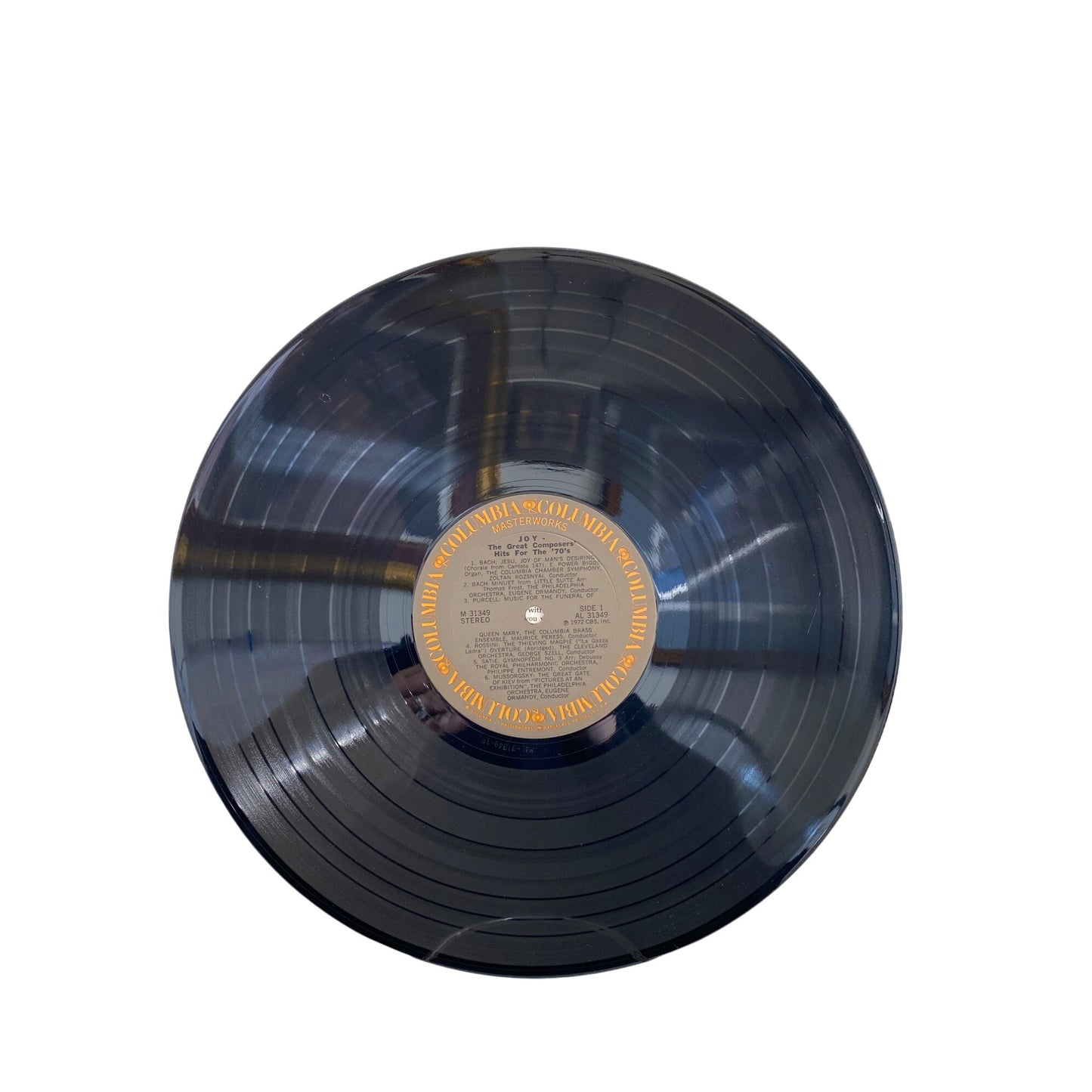 Joy The Great Composers Hits For The 70s Vinyl LP By Columbia Symphony Orchestra