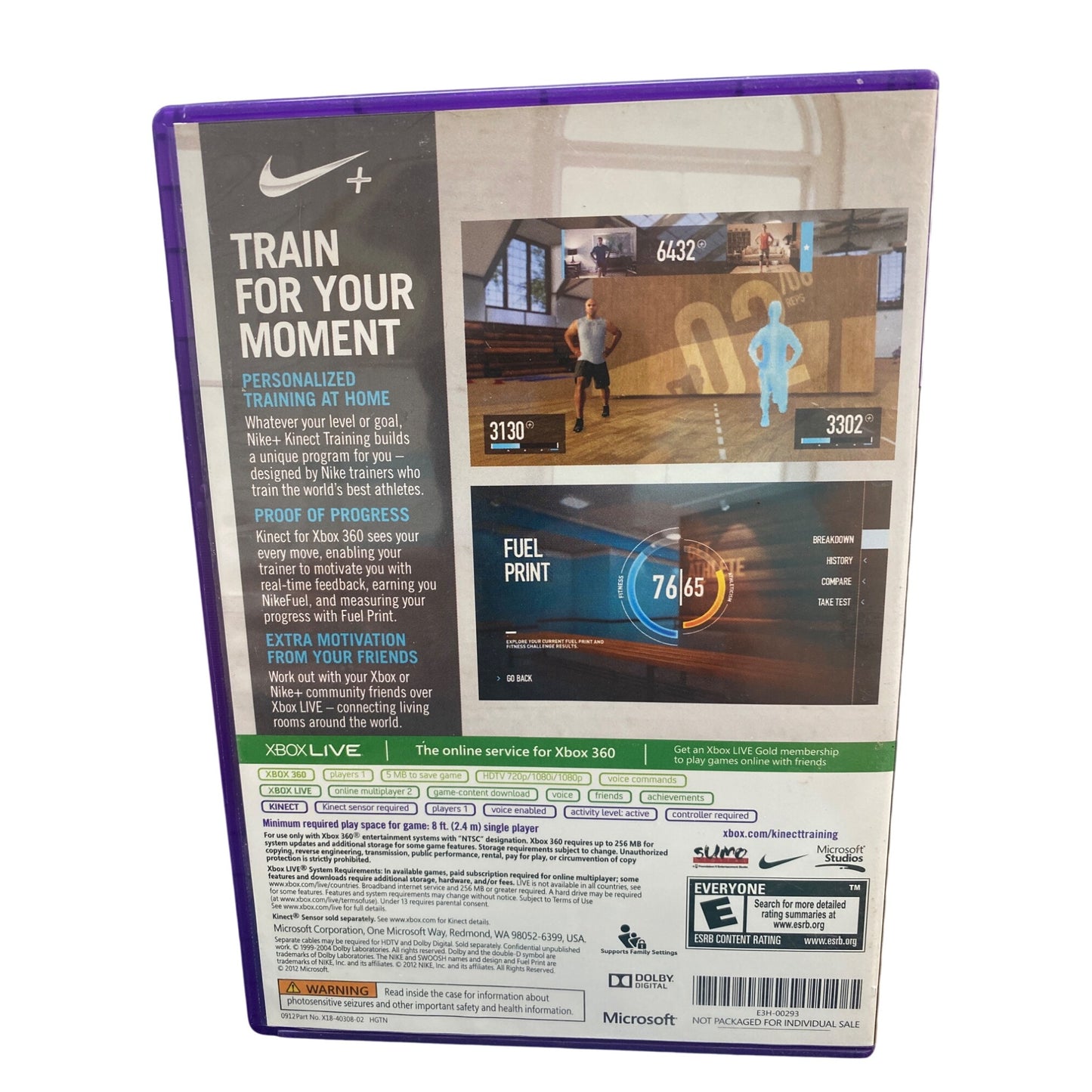 Nike+ Kinect Training For Xbox 360