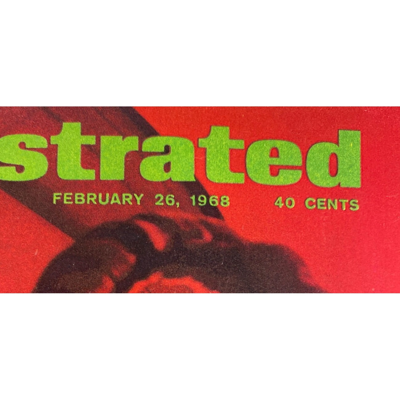 Vintage Sports Illustrated Magazine February 26 1968 King Of The Wild Road Curtis Turner Cover Collectible Issue