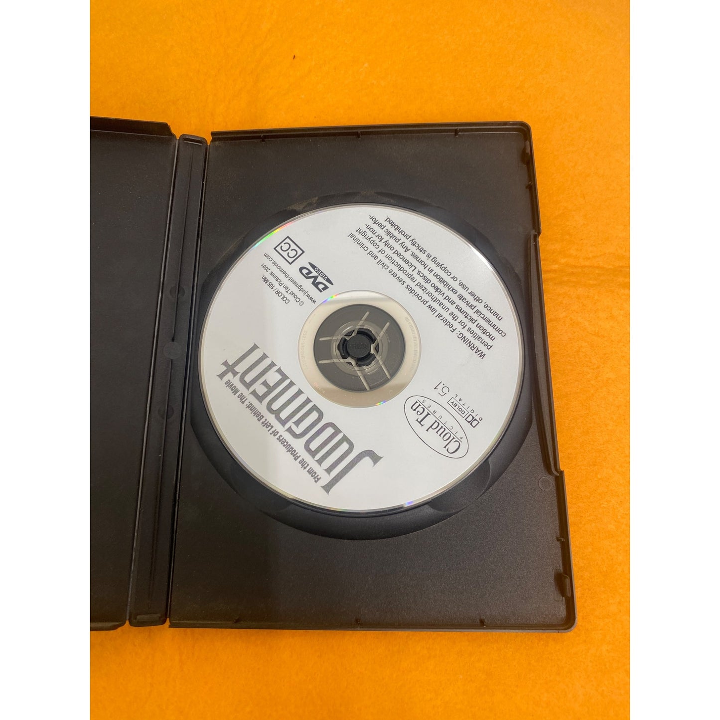 Judgment: The Final Judgment DVD Movie