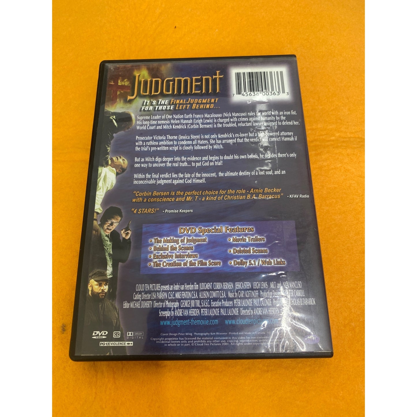 Judgment: The Final Judgment DVD Movie