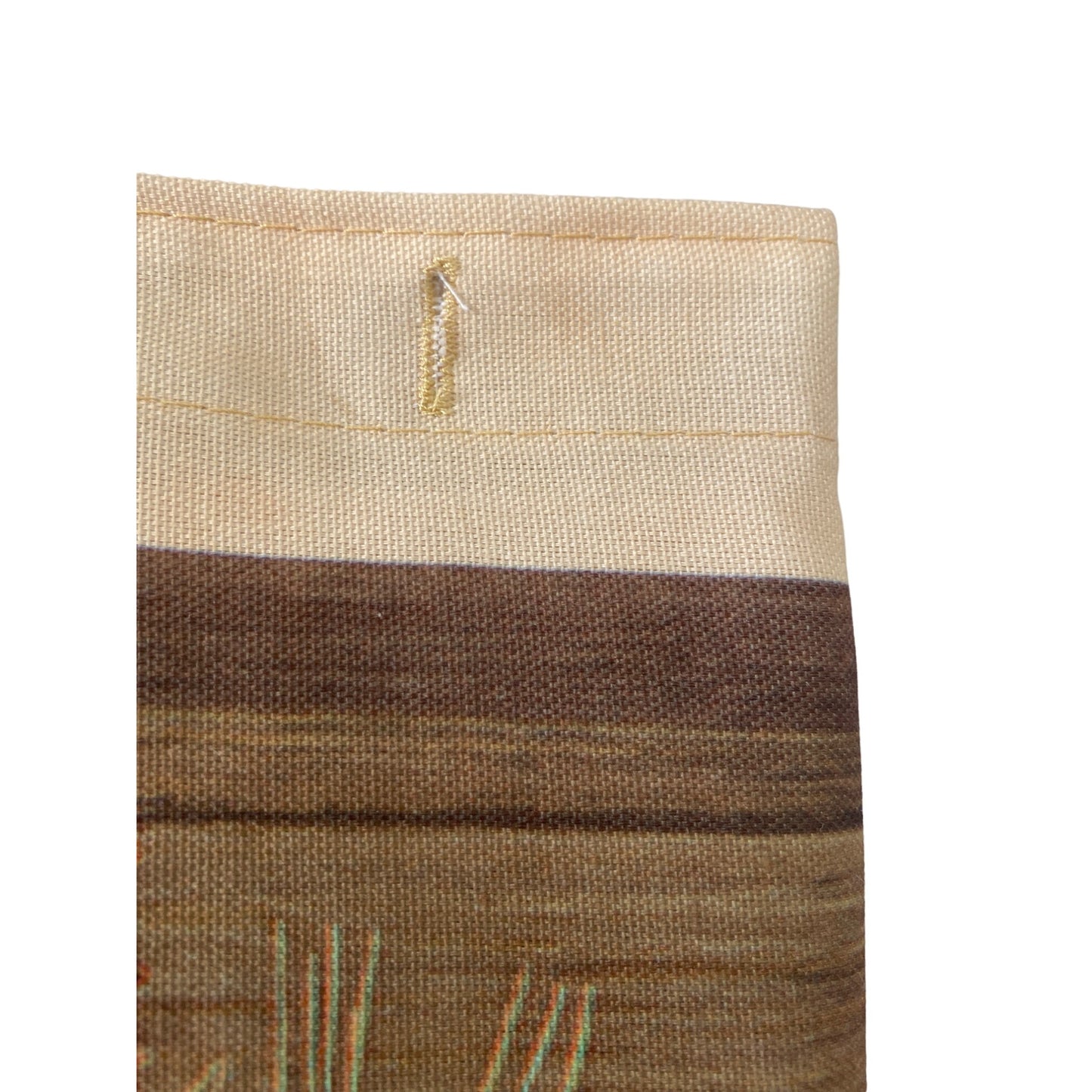 Blonder Home Accents Pinecone Pattern Polyester Shower Curtain Panel 84" Long Beige & Brown