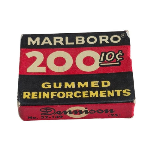 Vintage Marlboro Dennison 200 Gummed Reinforcements No. 52-139