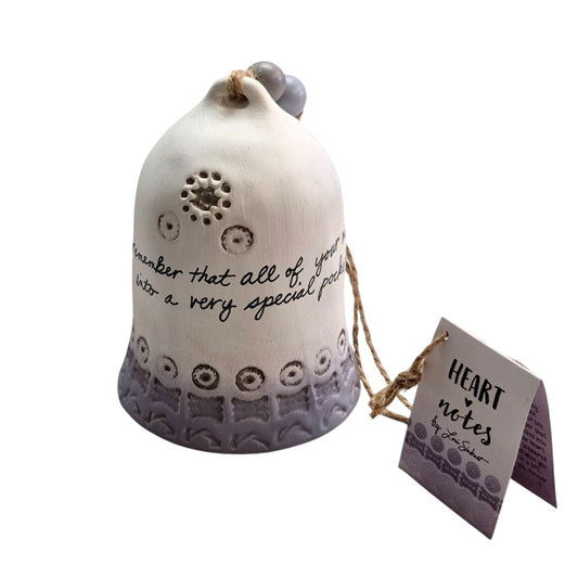 Taylor Creek Sympathy Bell Heart & Notes By Lori Siebert