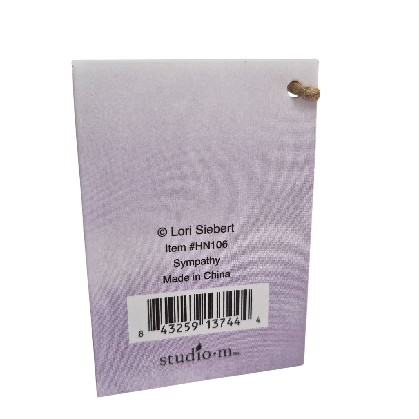 Taylor Creek Sympathy Bell Heart & Notes By Lori Siebert