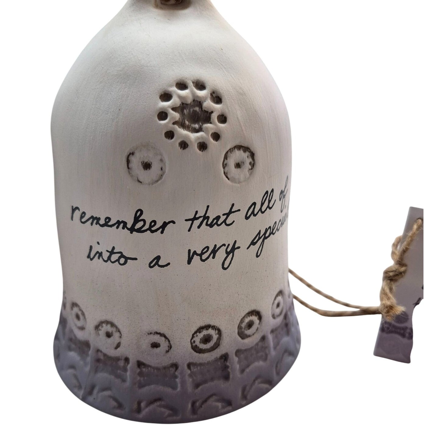 Taylor Creek Sympathy Bell Heart & Notes By Lori Siebert