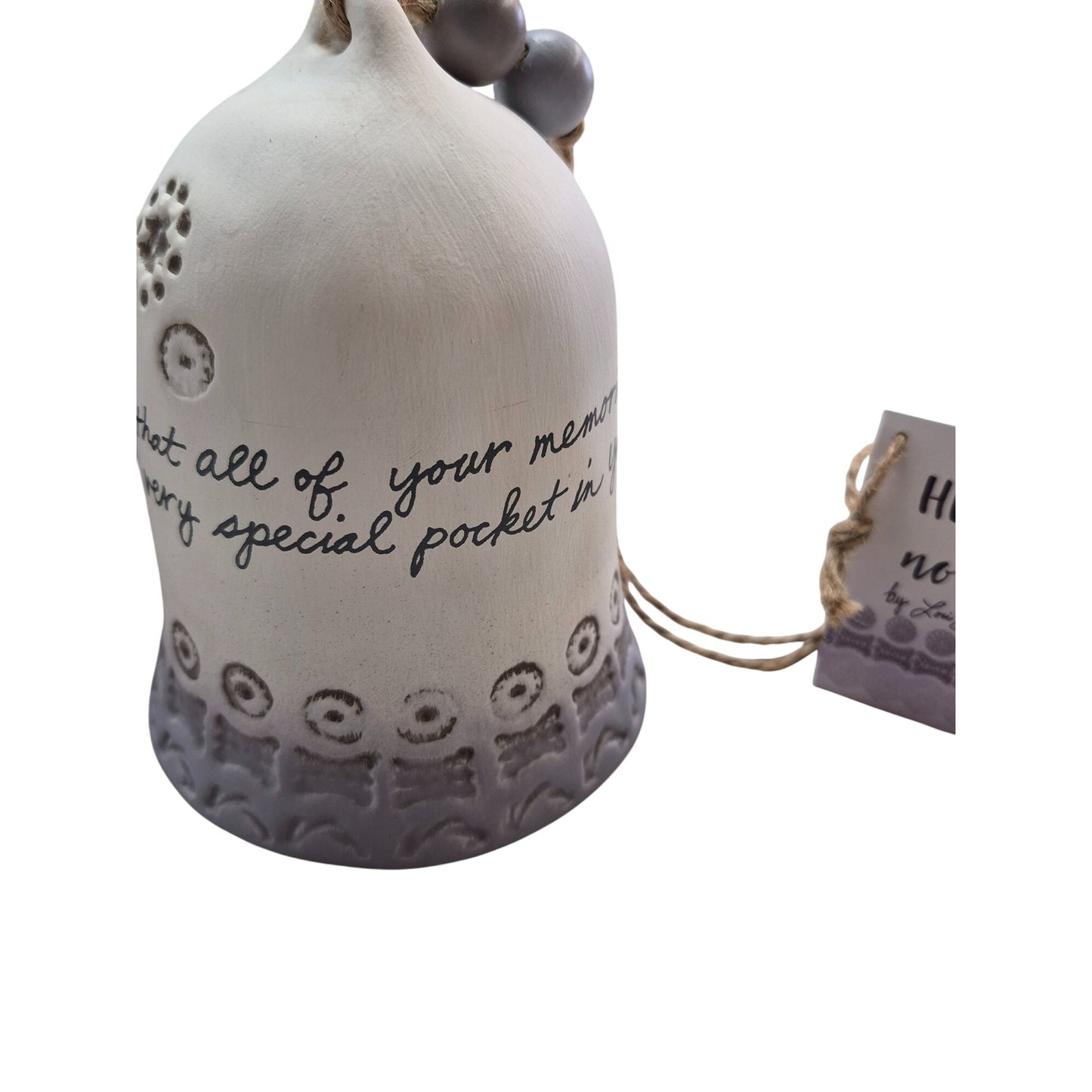 Taylor Creek Sympathy Bell Heart & Notes By Lori Siebert