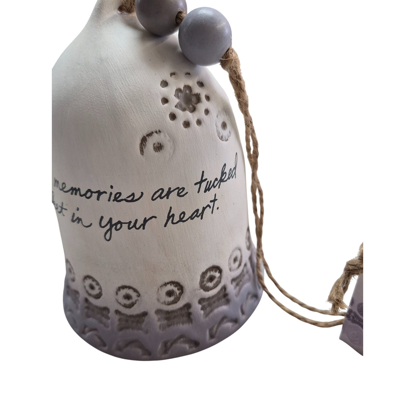 Taylor Creek Sympathy Bell Heart & Notes By Lori Siebert