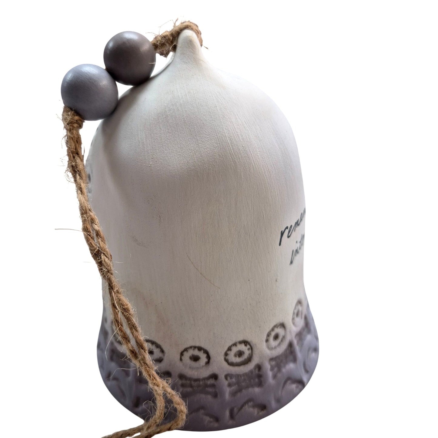 Taylor Creek Sympathy Bell Heart & Notes By Lori Siebert