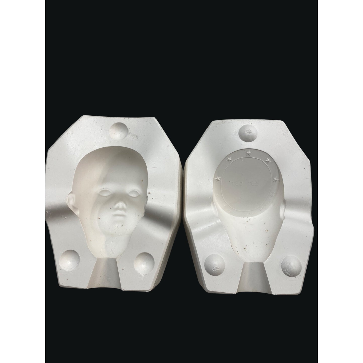 Vintage Doll Head Ceramic Mold "B 512A" Craft Tool