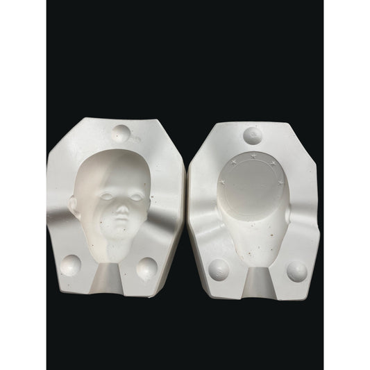 Vintage Doll Head Ceramic Mold "B 512A" Craft Tool