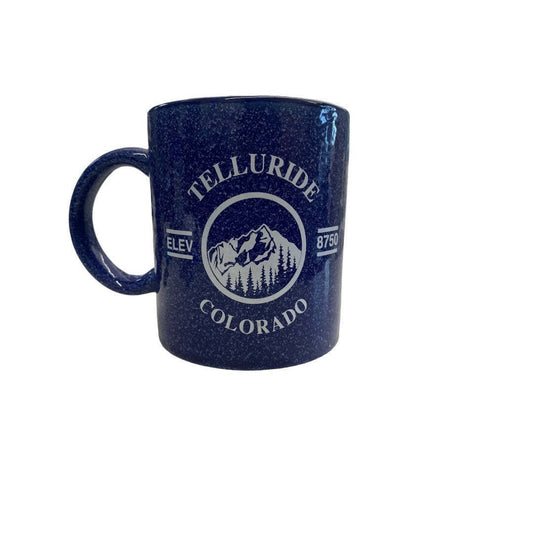 Telluride Colorado Blue Ceramic Coffee Mug