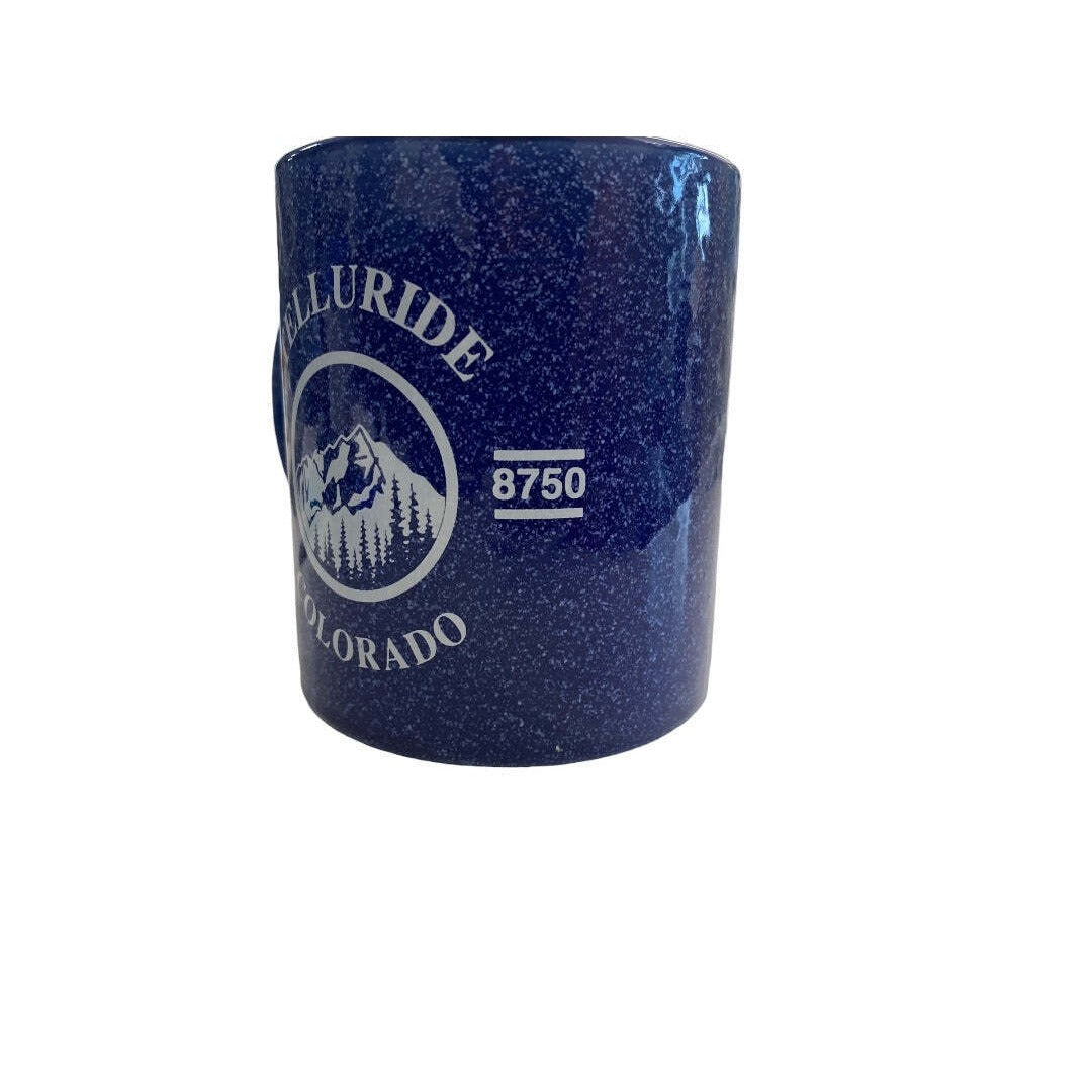 Telluride Colorado Blue Ceramic Coffee Mug