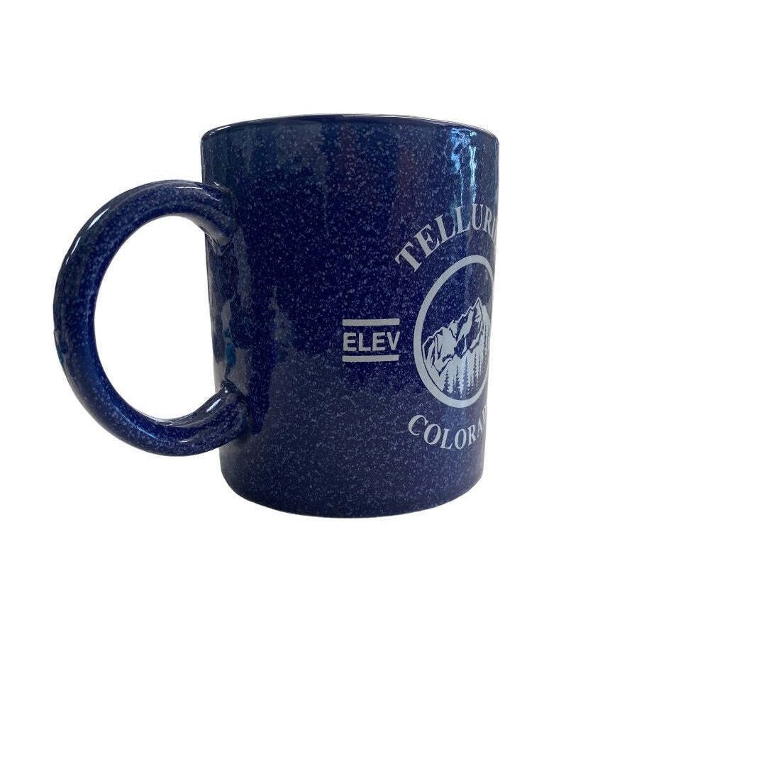 Telluride Colorado Blue Ceramic Coffee Mug
