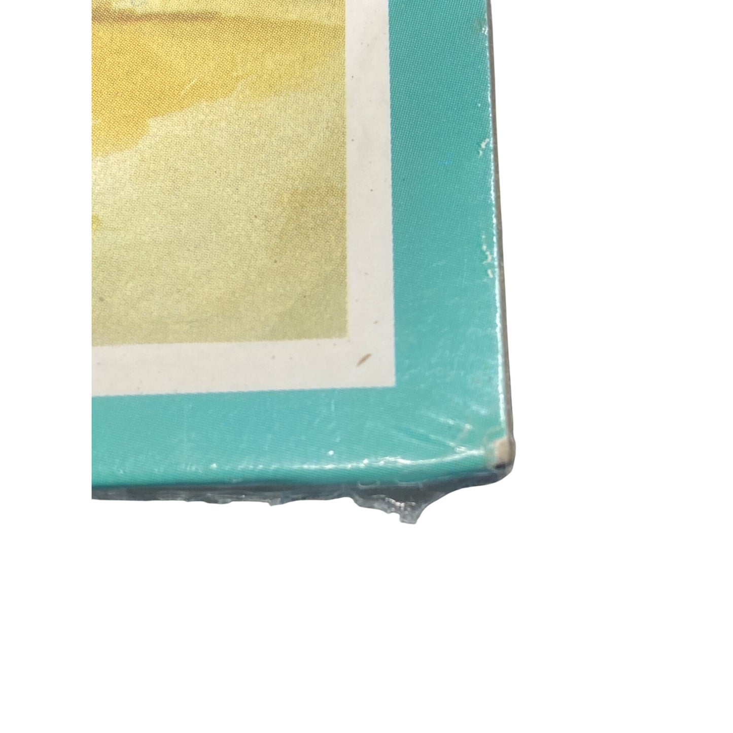 Vintage 1993 Stapco Inspirational Wall Art Print With Religious Quote & Scenic Design